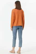 Yarım Balıkçı Saç Örgülü Triko Kazak - Taba (5) Sementa