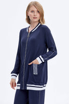 Cep Detaylı Rahat Kalıp İkili Takım - Lacivert (3) Sementa