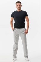 Cep Örme Detaylı Eşofman Altı - Gri (1) Sementa