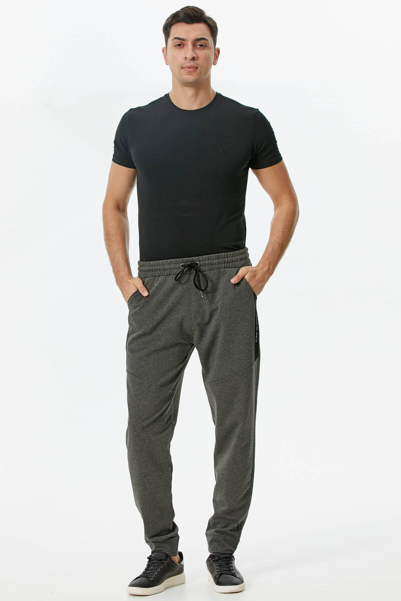 Cepli Parça Detaylı Eşofman Altı - Antrasit (1) Sementa