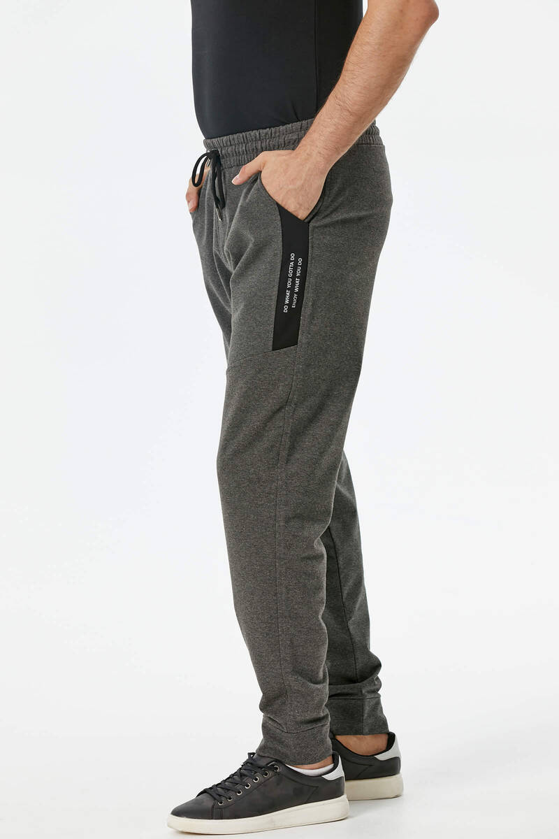 Cepli Parça Detaylı Eşofman Altı - Antrasit (2) Sementa