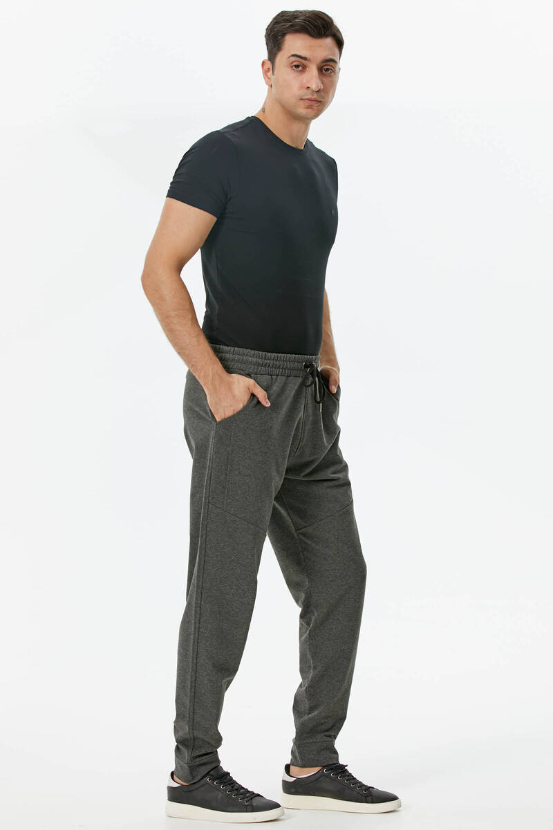 Cepli Parça Detaylı Eşofman Altı - Antrasit (3) Sementa