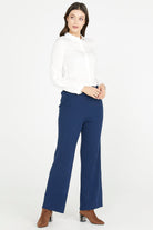 Fitilli Triko Pantolon - Lacivert (2) Sementa