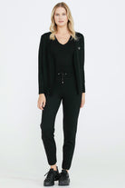 Kadın Üçlü Triko Takım - Siyah (1) Sementa