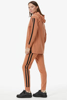 Oversize Kapüşonlu Eşofman Takım - Tarçın (5) Sementa