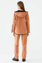 Oversize Şerit Detaylı Eşofman Takım - Somon (5) Sementa