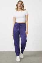 Pili Dar Paça Eşofman Altı - Mor (2) Sementa