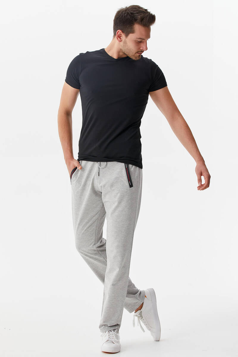 Rahat Kalıp Eşofman Altı - Gri (2) Sementa