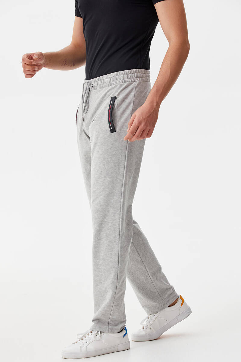 Rahat Kalıp Eşofman Altı - Gri (3) Sementa