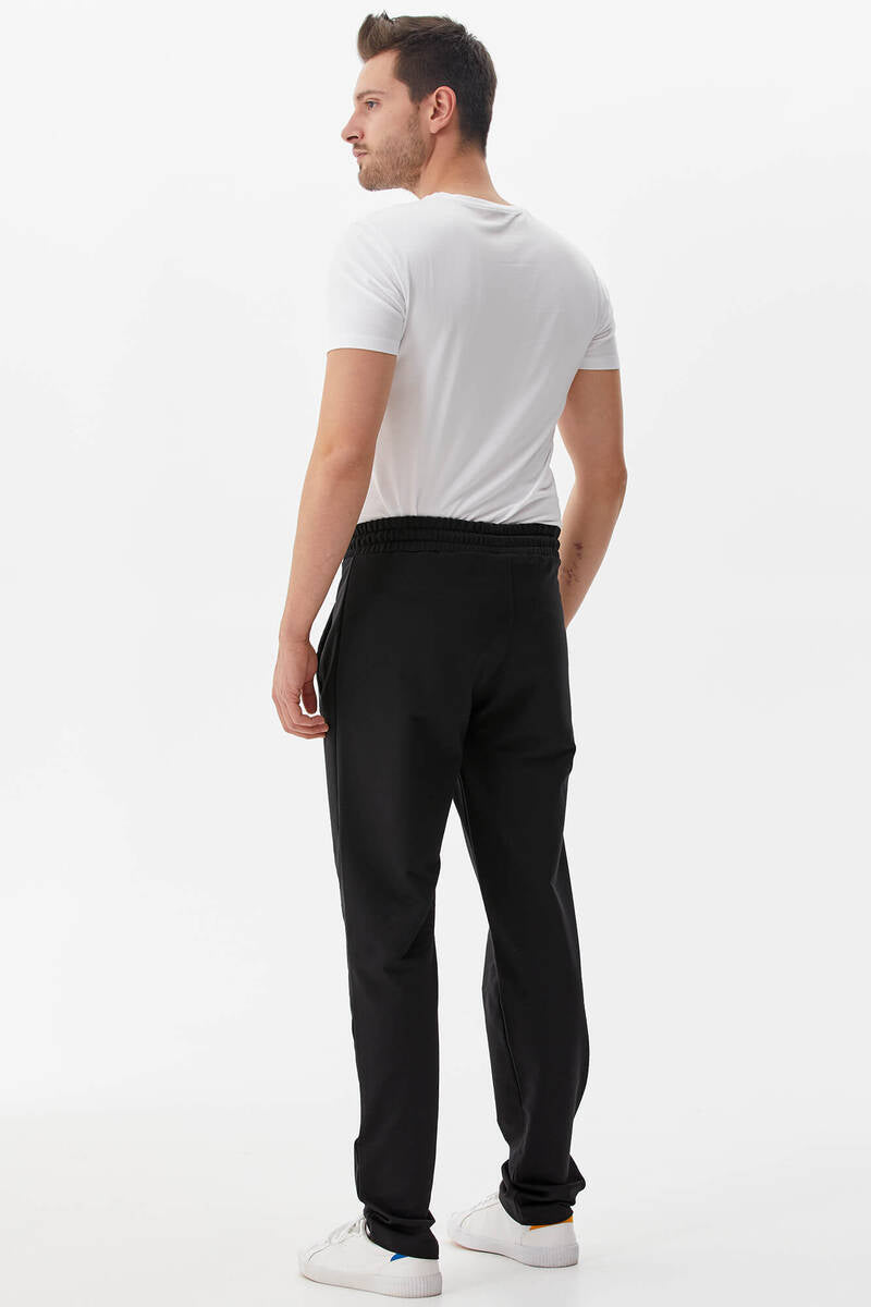 Rahat Kalıp Eşofman Altı - Siyah (4) Sementa