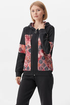 Renkli Desen Kombinli Eşofman Takım - Bordo (3) Sementa