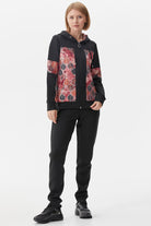 Renkli Desen Kombinli Eşofman Takım - Bordo (4) Sementa