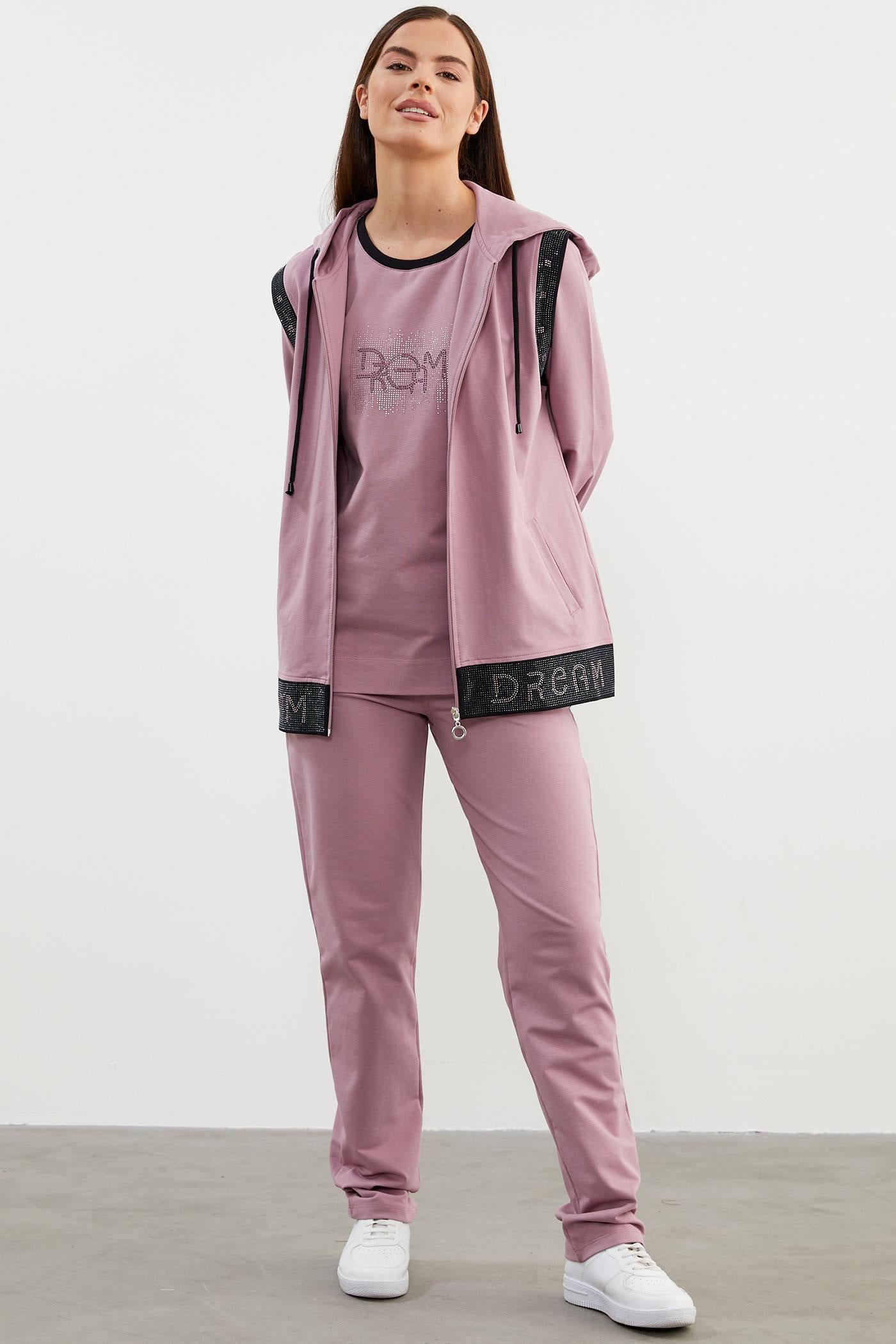Lilac adidas best sale tracksuit