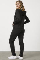 Yıldız Baskı Detaylı Eşofman Takım - Siyah (4) Sementa